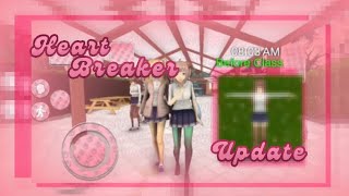 Heartbreaker Big UpdateYandere Simulator Fan Game [upl. by Yelwar]