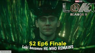 Loki Destroys the Loom amp Takes the Throne  LOKI S2 Ep6 Ending Scene [upl. by Anair]