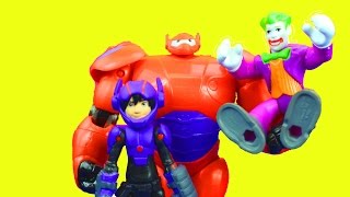 Baymax saves Hiro Hamada from Joker Two Face Batman series [upl. by Barnaby642]