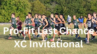 ProFit Last Chance XC Invitational 2024  Varsity [upl. by Cofsky]