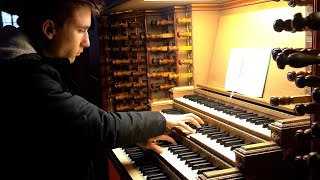 Toccata on quotAdeste Fidelesquot on one of the most famous Pipe Organs in the World  Paul Fey [upl. by Alletnahs289]