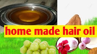 home made hair oil  hair growth oil  S D middle class kitchen [upl. by Schonfeld832]