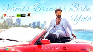 Kanguva  Vamos Brincar Babe Song  YOLO Second Single  Suriya  Shiva  DSP  Amazon Prime Video [upl. by Terrab]