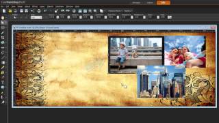 Tutorial PaintShop Pro X5  Create a Facebook Timeline cover collage [upl. by Llenrep]