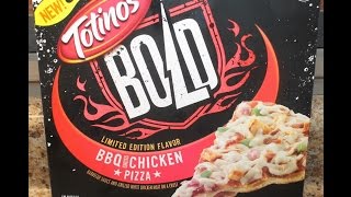 NEW Totinos Bold BBQ Chicken Pizza Limited Edition Flavor Taste Test amp Review [upl. by Abeh]