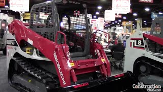 Takeuchi Tops Compact Track Loaders at 4100 lb Capacity [upl. by Ledba955]