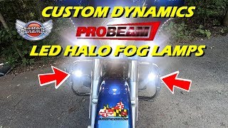 How To Install ProBEAM® LED Halo Fog Lights for Harley Davidson amp Indian Motorcycles 🔧 [upl. by Edmead]