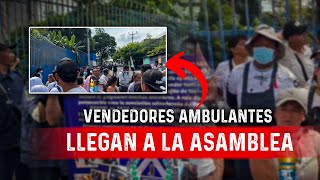 🔴MARCHA de VENDEDORES llega a la ASAMBLEA  EUGENIO CHICAS CONDENADO [upl. by Durwin332]