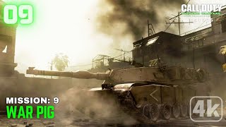 War Pig quotMission 9 War Pig  Call of Duty Modern Warfare Remastered in 4K HDRquot [upl. by Filippo493]