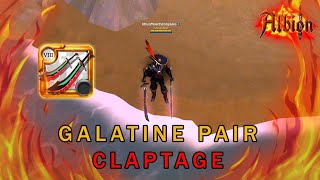 GALATINE PAIR CLAPTAGE  Small Scale amp Mid Scale amp ZVZ PVP  Albion Online [upl. by Marty]