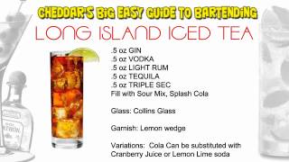 Cheddars Cocktail Recipes Long Island Tea Woo Woo amp Long Beach Tea [upl. by Akinat]