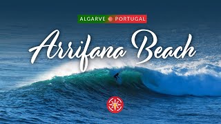 🇵🇹 📌 🏄🏻‍♂️ Surf Spot  Dron Footage  Arrifana Beach  Costa Vicentina  Algarve [upl. by Akalam]