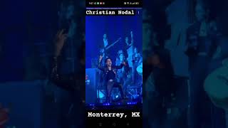 Christian Nodal  Botella tras botella Monterrey MX [upl. by Lupien924]