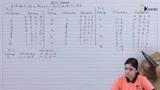 Numerical Based on QM Method 1  Number System and Codes Digital Circuit Design in EXTC Engineering [upl. by Lapham]