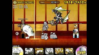 Playing catclaw dojo in Battle Cats [upl. by Diogenes]