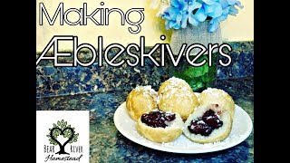 Making Aebleskivers Easy to Make Danish Filled Pancakes [upl. by Harwilll]