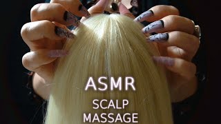 ASMR on a Wig  Fast but NonAggressive Scalp Scratching  Rhythmic and NonChaotic Scalp Massage [upl. by Gina]