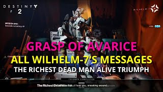 The Richest Dead Man Alive Triumph  Grasp of Avarice  Destiny 2 PS5 [upl. by Amalia]