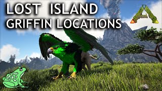 Lost Island Griffin Locations and Taming Ark Lost Island Ep 9 [upl. by Felicidad]