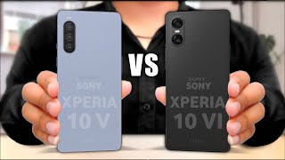 Sony Xperia 10 V Vs Sony Xperia 10 VI  Full Comparison ⚡ [upl. by Mihar]