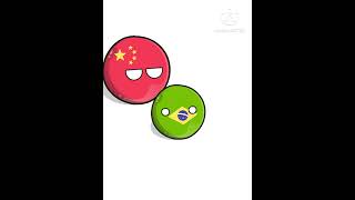 9 largest country in the world lL CB animation ll mreditball countryballs ufaen [upl. by Nevak107]