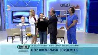 Göz kremi nasıl sürülmeli [upl. by Nylevol]