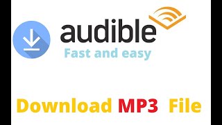 How to download and convert audible books to MP3 2021 New Way Easiest ever [upl. by Munn]