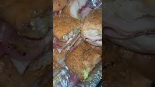 HOMEMADE HOAGIE SANDWICH 🥪🫠 shorts sandwich hoagie subscribenow [upl. by Bunting]