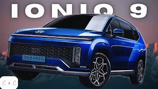 NEW 2025 Hyundai Ioniq 9 Electric 3 Row SUV  First Look [upl. by Atteloj]