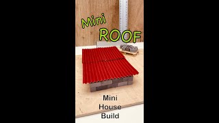 MIni roof for mini house Making a roof for a tiny house [upl. by Fronnia222]