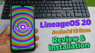 LineageOS 20 Android 13 Custom Rom mi439  Review amp installation [upl. by Yelena]