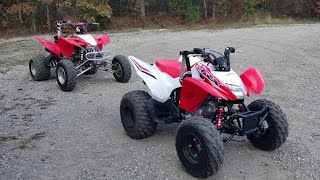 Atlanta MI ATV Trails From South Trailhead Beautiful Fall Colors Part1 10824 atv michigan [upl. by Winslow937]