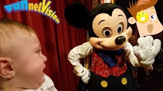 Shawns First Trip to DISNEY WORLD 1 FUNnel Vision Vlog [upl. by Aerdnua]