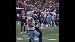 Jalen Tolbert with a spectacular catch for a 39yard Gain vs New Orleans Saints [upl. by Gwen360]