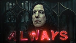 Severus Snape △⃒⃘lways Protects harrypotter alanrickman [upl. by Sargent429]