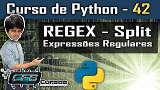 Expressões Regulares  RegEx Split Curso de Python 42 [upl. by Nuawaj]