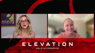 EXCLUSIVE Maddie Hasson Chats New PostApocalyptic Thriller Elevation [upl. by Saville248]