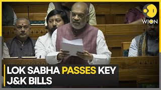 India Lok Sabha Passes Jammu and Kashmir Reservation Bill JampK Reorganisation Amendment Bill [upl. by Lienahs]