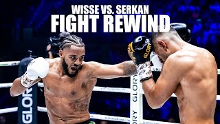 Wisse vs Serkan Fight Rewind [upl. by Eimarrej]