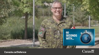 60 Seconds with LGen Jocelyn Paul Commander of the Canadian Army [upl. by Irollam]