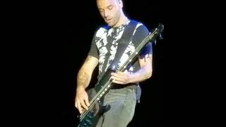 Muse Hysteria bass riff LIVE [upl. by Lexi]