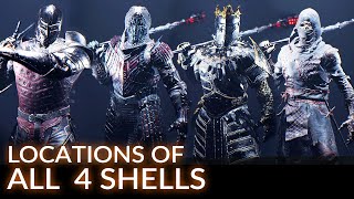 Mortal Shell  Guide to All 4 Shell Locations [upl. by Kiernan]