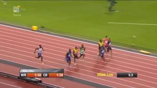 Justin Gatlin beats Usain Bolt in Final 2017 London World Championship HD [upl. by Misty]