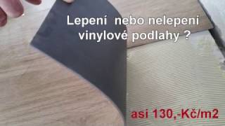 Vinylové podlahy jak se lepit nemají [upl. by Milford]