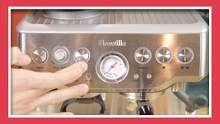 Adjusting Temperature On A Breville Espresso Machine  Tune Up For What [upl. by Isied636]