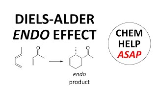 endo effect in DielsAlder reactions [upl. by Meeharbi]