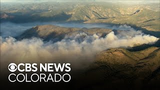 Wildfires burn thousands of acres on the Front Range in Northern Colorado [upl. by Aleras]