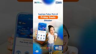 Friday Deals di BRImo 😱Setiap hari Jumat kamu bisa tukar poinmu di BRImo BRImoFSTVL [upl. by Snah]