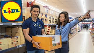 LE PIRE EMPLOYÉ CHEZ LIDL je me fais virer [upl. by Whyte]