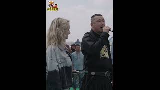 Melissa challenges Mongolian throat singing at the Naadam Festival in Inner Mongolia [upl. by Oliviero]